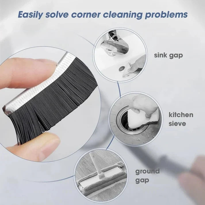 Gap Cleaning Hard Bristle Crevice Brush Tool For Household Multifunctional Use | Buy 1 Get 1 Free**