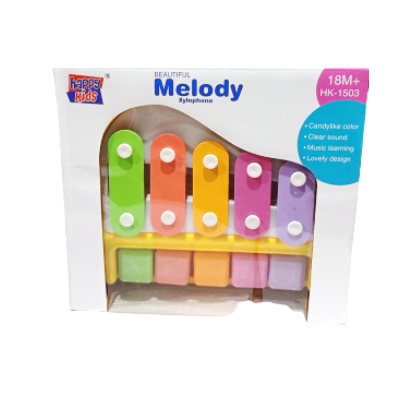 1672 Musical Xylophone and Mini Piano, Non Toxic, Non-Battery, Assorted Color