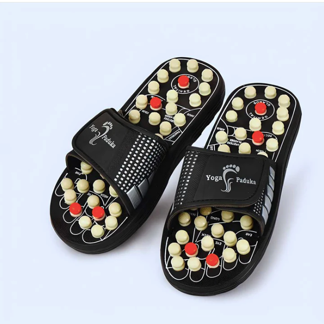 ACUPRESSURE AND MAGNETIC THERAPY SLIPPERS