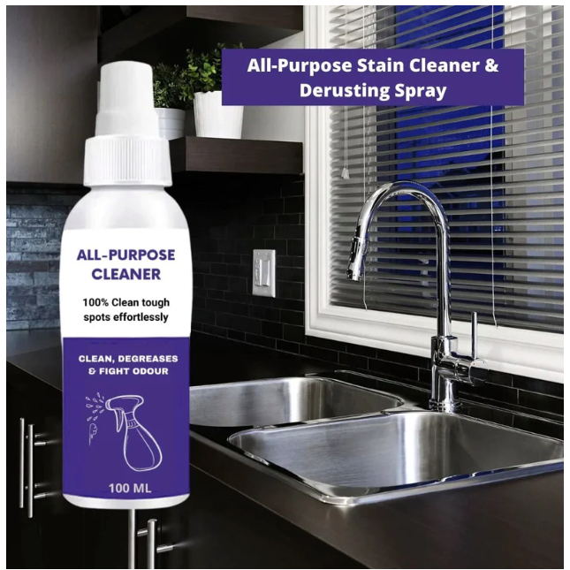 Advance All-Purpose Stain Cleaner, Kitchen cleaner, Bathroom cleaner & Derusting Spray| Oil & Grease Stain Remover | Buy 1 Get 1 Free*